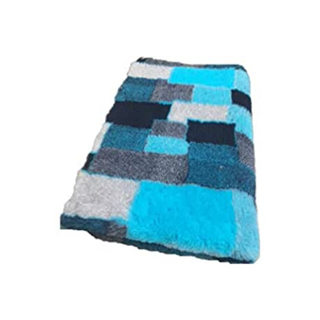 Vet Bed Patchwork Turquoise