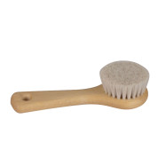 Brosse ovale à Talc - Poils de Chèvre Doux