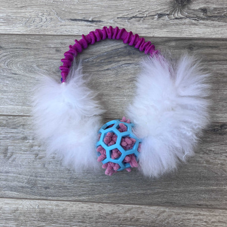 Tug Mouton Anneau avec Balle JW Hol-ee Roller – Jouet de traction pour chien
