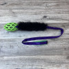 Tug Mouton Extra Long 120 cm avec Balle JW Hol-ee Football M – Jouet de Traction pour Chien