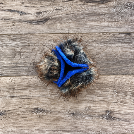 Lotus Balle en Fausse Fourrure Longue – Jouet de Fouille pour Chien