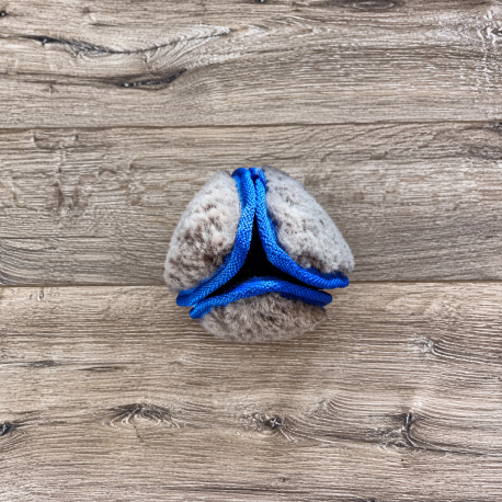 Lotus Ball en Fausse Fourrure Courte – Balle de Fouille pour Chien
