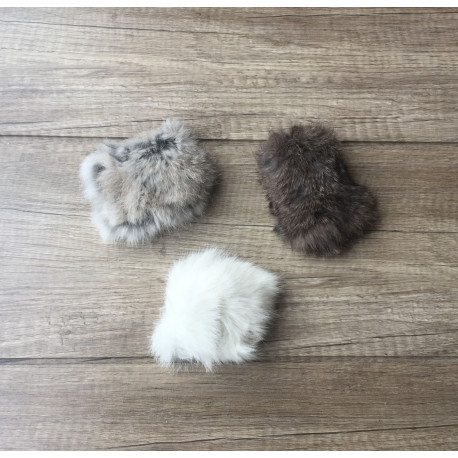 Jouet de Motivation en Fourrure de Lapin Sans Couineur – Exposition Canine