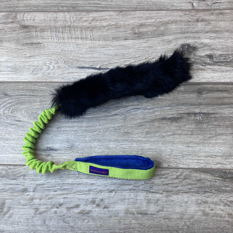 Tug Lapin avec Amortisseur – Jouet de Récompense Agility pour Chien