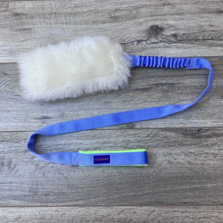 Tug Mouton Extra Long 120 cm avec Poche à Friandises et Amortisseur – Agility